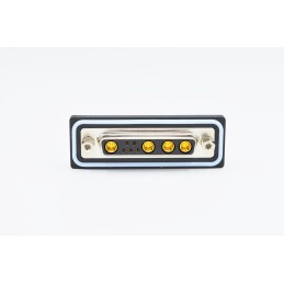 36 pcs - Norcomp CDF 25 Way Vertical Solder D-sub Connector Socket, 2.77mm Pitch, with 4-40 Screw Locks