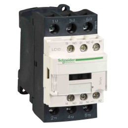 1 pcs - Schneider Electric Reversing Contactor, 110 V dc Coil, 3-Pole, 25 A, 11 kW, 3NO