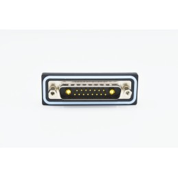 36 pcs - Norcomp CDF 25 Way Vertical Solder D-sub Connector Plug, 2.77mm Pitch, with 4-40 Screw Locks