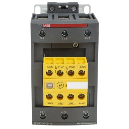 1 pcs - ABB Jokab AFS Series Contactor, 100 to 250 V ac/dc Coil, 3-Pole, 125 A, 3NO, 600 V ac