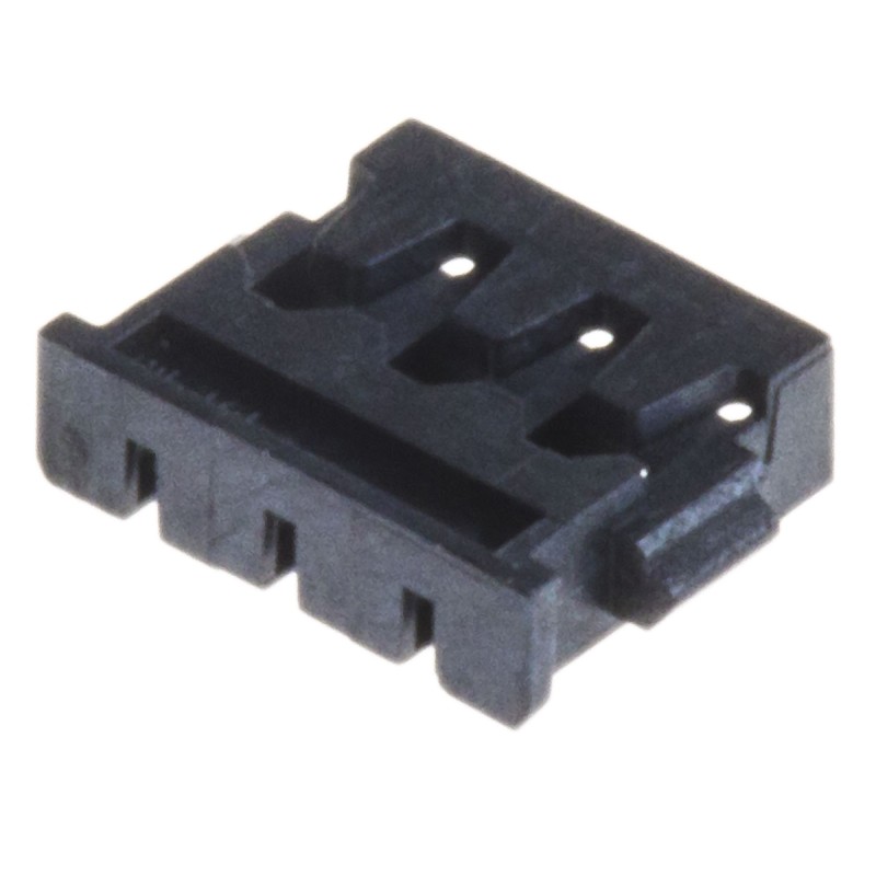 10 pcs - Molex, Pico-Ezmate Female Connector Housing, 1.2mm Pitch, 3 Way, 1 Row