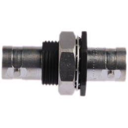 1 pcs - Neutrik Straight 75Ω Adapter BNC Socket to BNC Socket 3GHz