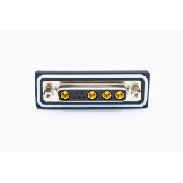 36 pcs - Norcomp CDF 25 Way Right Angle Solder D-sub Connector Socket, 2.77mm Pitch, with 4-40 Screw Locks