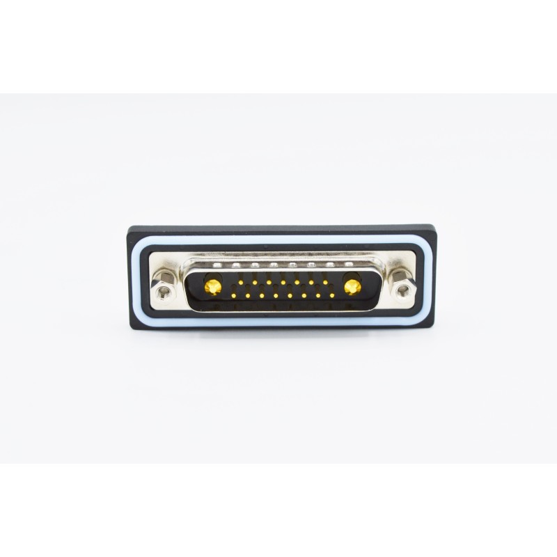 36 pcs - Norcomp CDF 25 Way Right Angle Solder D-sub Connector Plug, 2.77mm Pitch, with 4-40 Screw Locks