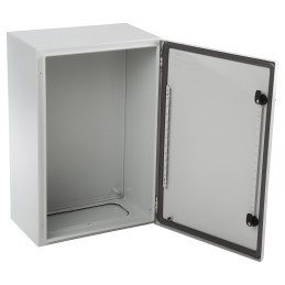 1 pcs - Schneider Electric Spacial CRN Series Steel Wall Box, IP66, 600 mm x 400 mm x 250mm