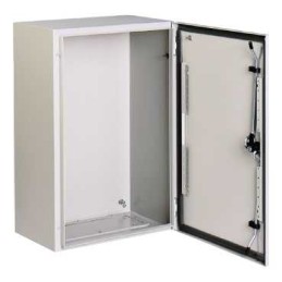 1 pcs - Schneider Electric Spacial S3D Series Steel Wall Box, IP66, ATEX, 400 mm x 400 mm x 200mm