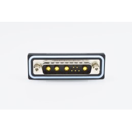 36 pcs - Norcomp CDF 25 Way Vertical Solder D-sub Connector Plug, 2.77mm Pitch, with 4-40 Screw Locks