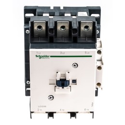 1 pcs - Schneider Electric LC1D Series Contactor, 110 V ac Coil, 3-Pole, 115 A, 3NO, 1 kV ac, 690 V dc