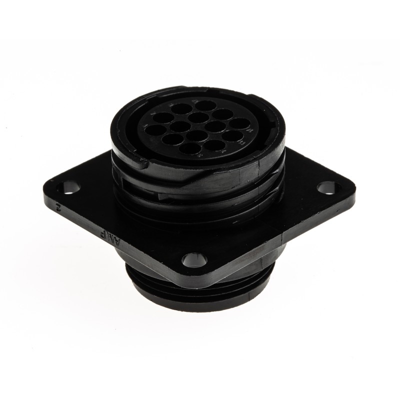 1 pcs - TE Connectivity Circular Connector, 14 Contacts, Panel Mount, Socket, Female, CPC Series 1 Series