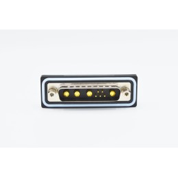 36 pcs - Norcomp CDF 25 Way Vertical Solder D-sub Connector Plug, 2.77mm Pitch, with 4-40 Boardlocks