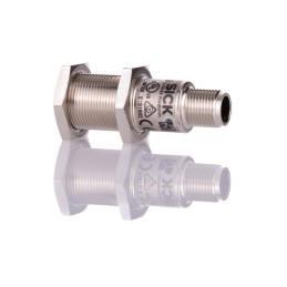 1 pcs - Sick UM18 Series Ultrasonic Barrel-Style Proximity Sensor, M18 x 1, 65 - 350 mm Detection, 0 - 10 V