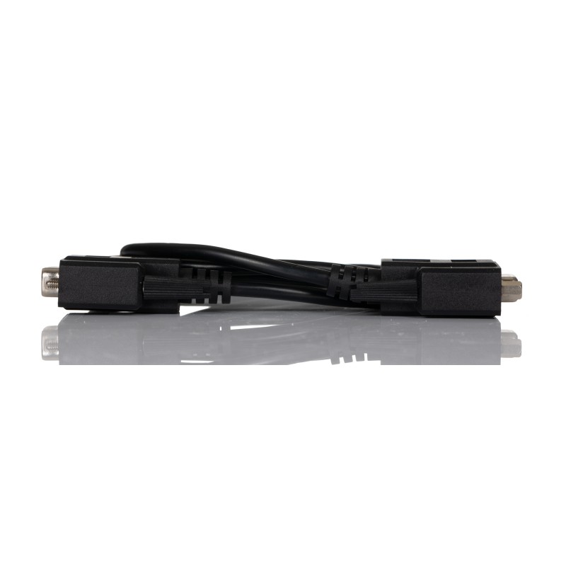 1 pcs - RS PRO Male 9 Pin D-sub to Female 9 Pin D-sub Serial Cable, 1m PVC