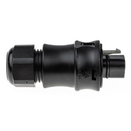 1 pcs - Wieland RST20i3 Series Circular Connector, 3-Pole, Male, Cable Mount, 20A, IP68