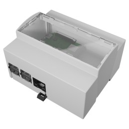 1 pcs - Italtronic ABS Case for use with Raspberry Pi 4 in Grey