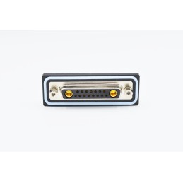 36 pcs - Norcomp CDF 25 Way Right Angle Solder D-sub Connector Socket, 2.77mm Pitch, with 4-40 Screw Locks