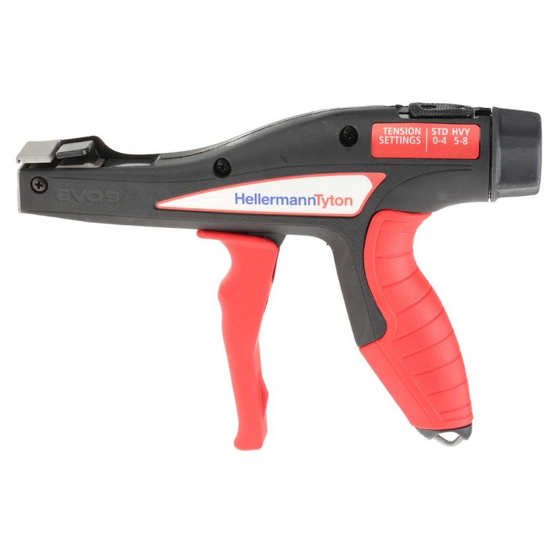 1 pcs - HellermannTyton Cable Tie Gun, 13mm Capacity