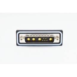 36 pcs - Norcomp CDF 25 Way Right Angle Solder D-sub Connector Plug, 2.77mm Pitch, with 4-40 Boardlocks