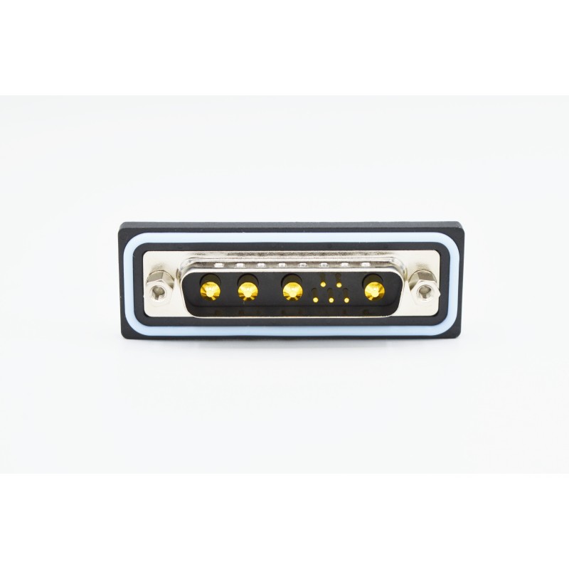 36 pcs - Norcomp CDF 25 Way Right Angle Solder D-sub Connector Plug, 2.77mm Pitch, with 4-40 Boardlocks