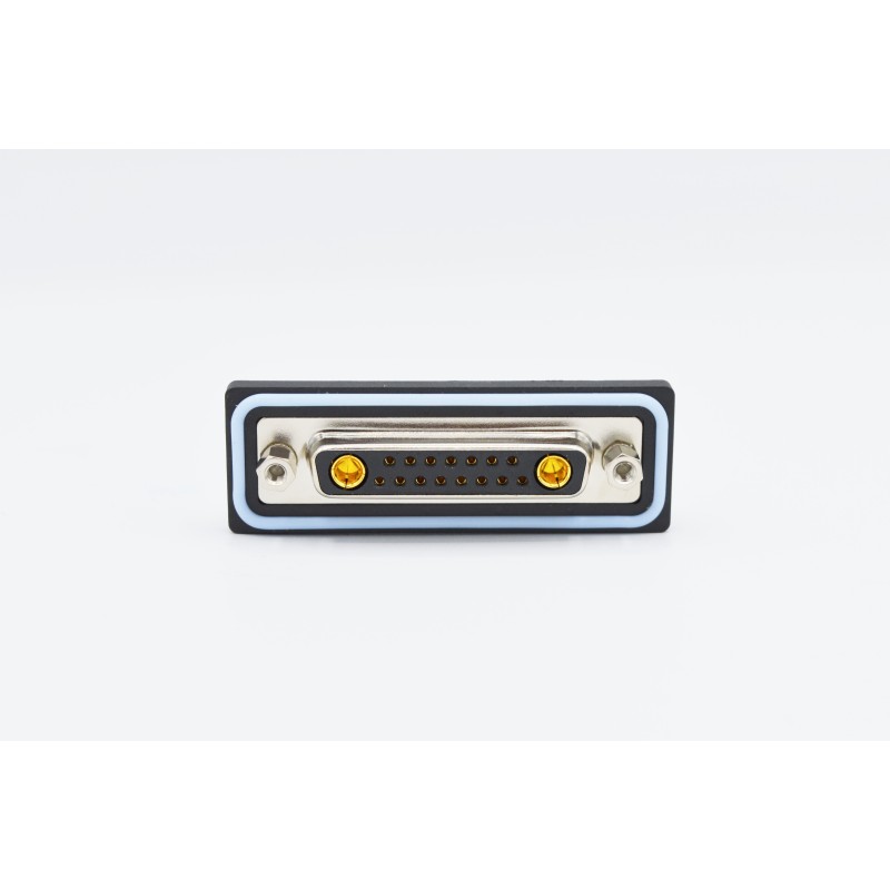 36 pcs - Norcomp CDF 25 Way Vertical Solder D-sub Connector Socket, 2.77mm Pitch, with 4-40 Boardlocks