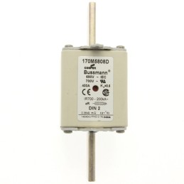 3 pcs - Eaton 450A Centred Tag Fuse, NH2, 690V ac