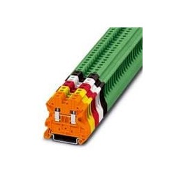 1 pcs : 3045156 - DIN Rail Terminal Blocks UT 4 GN UNIVERSAL TERM BLK GREEN