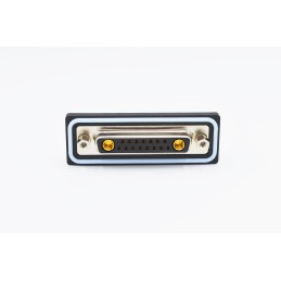 36 pcs - Norcomp CDF 25 Way Vertical Solder D-sub Connector Socket, 2.77mm Pitch, with 4-40 Boardlocks