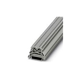 1 pcs : 3249088 - DIN Rail Terminal Blocks MSBV 2.5-NS 35 GRAY NS35 MNT VERT