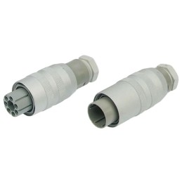 1 pcs - Hirschmann, NR 12 Pole Din Plug, DIN 43651, 5A, 60 V ac IP65, Male, Cable Mount