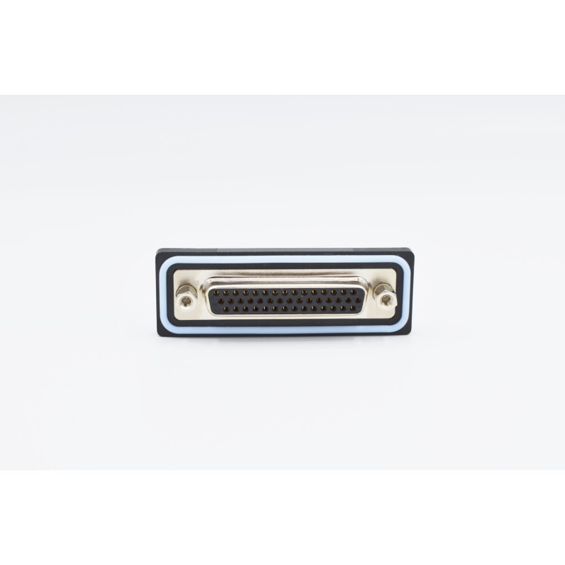 36 pcs - Norcomp HDF 44 Way Solder D-sub Connector Socket, 2.29mm Pitch, with 4-40 Screw Locks