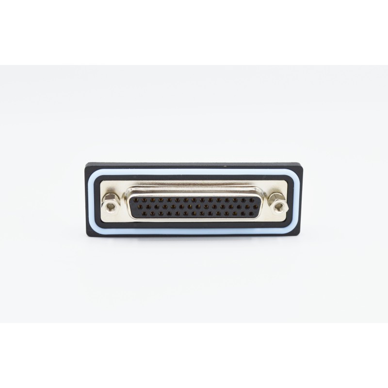 36 pcs - Norcomp HDF 44 Way Vertical Solder D-sub Connector Socket, 2.29mm Pitch, with 4-40 Boardlocks