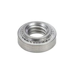 1 pcs : SH-M10-1X - Mounting Fixings NUT, PLAIN, STEEL, HARD PANEL