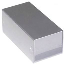 1 pcs - Takachi Electric Industrial MB Silver Aluminium Enclosure, 120 x 60 x 50mm