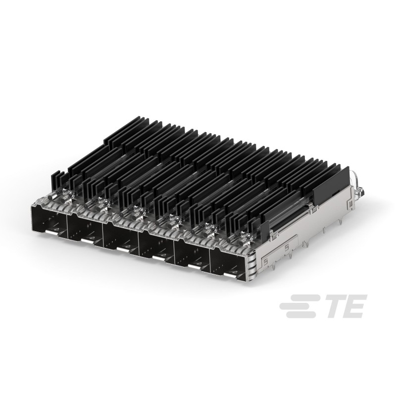 4 pcs - TE Connectivity Cage Assembly 2-Port, 2364706-1