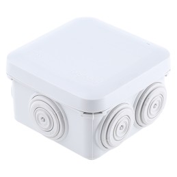 1 pcs - Legrand Plexo Series Grey Junction Box, IP55, 65 x 65 x 40mm