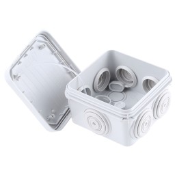 1 pcs - Legrand Plexo Series Grey Junction Box, IP55, 65 x 65 x 40mm
