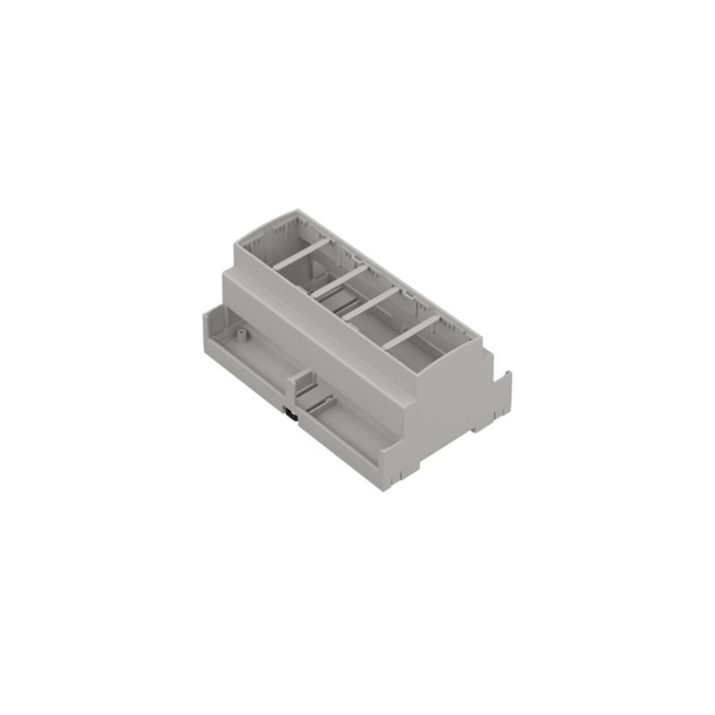 1 pcs - RS PRO DIN Rail Enclosure Enclosure Type, ABS DIN Rail Enclosure