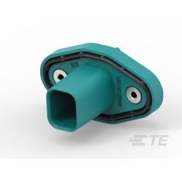 40 pcs - TE Connectivity, AMPSEAL 16 Header Plug 1 Way, PCB Termination