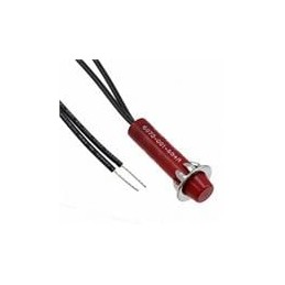 1 pcs : 6073-001-634R - Panel Mount Indicator Lamps RED DIFFUSED CONICAL FACE