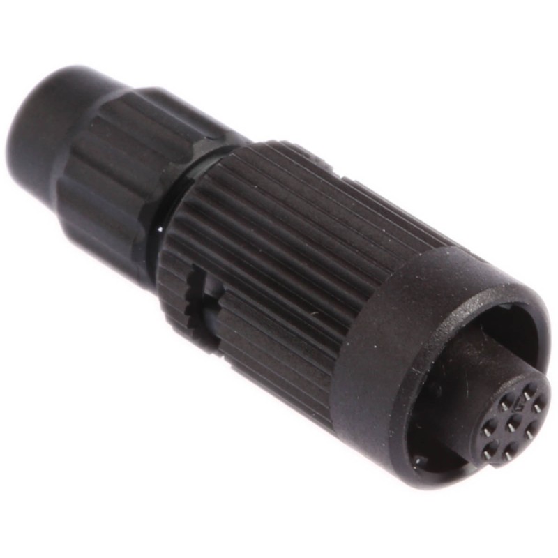1 pcs - Binder Circular Connector, 8 Contacts, Cable Mount, Subminiature Connector, Socket, Female, IP40, 710 Series