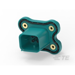 40 pcs - TE Connectivity, AMPSEAL 16 Header Plug 4 Way, PCB Termination