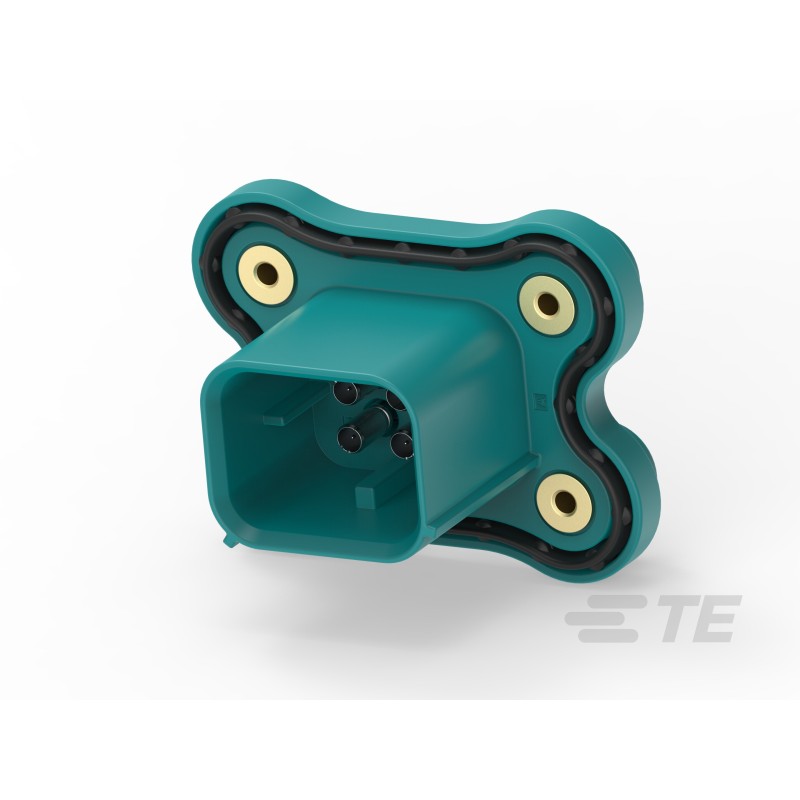 40 pcs - TE Connectivity, AMPSEAL 16 Header Plug 4 Way, PCB Termination