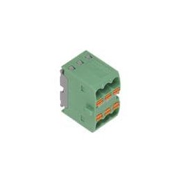 1 pcs : 3002771 - DIN Rail Terminal Blocks PTFIX 6X1,5 GN