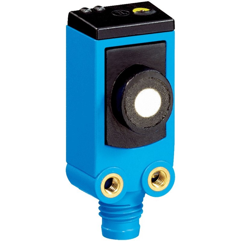 1 pcs - Sick UC4 Series Ultrasonic Rectangular-Style Ultrasonic Sensor, M8 x 1, 13 - 250 mm Detection, PNP/NPN Output,