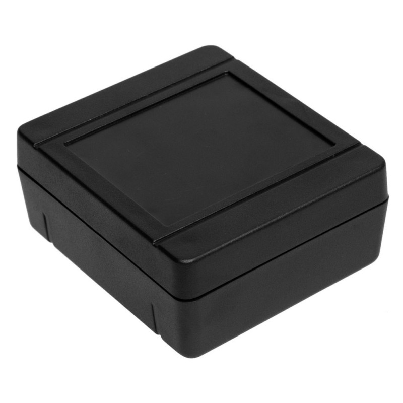 1 pcs - RS PRO Black ABS Enclosure, IP54, IK06, 90 x 80 x 38mm