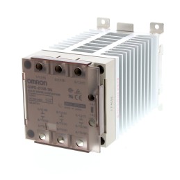 1 pcs - Omron G3PE Three Phase Series Solid State Relay, 15 A Load, DIN Rail Mount, 264 V ac Load, 30 V dc Control