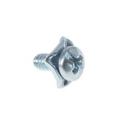 1 pcs : 38001-0099 - Terminal Block Tools & Accessories SCREW 6-32X.250 PAN PHSLZN/BR/STEEL -50