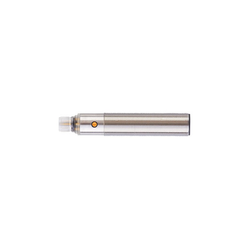 1 pcs - ifm electronic Ultrasonic Barrel-Style Proximity Sensor, M18 x 1, 200 - 2200 mm Detection, Analogue, PNP Output,