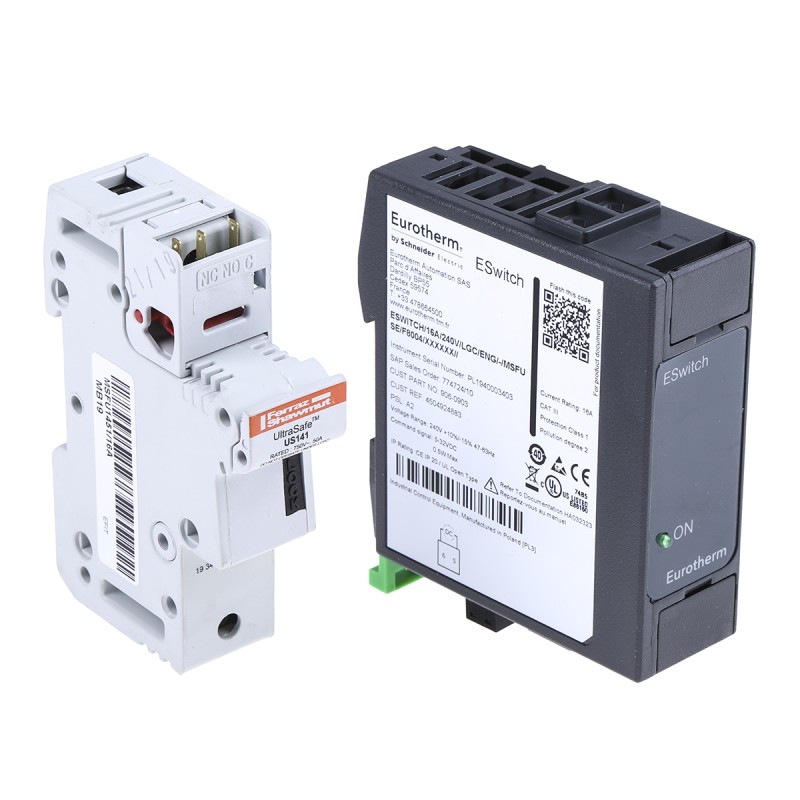 1 pcs - Eurotherm Solid State Relay, 16 A Load, DIN Rail Mount, 240 V Load, 32 V dc Control