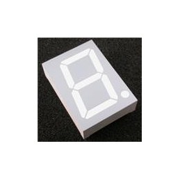 1 pcs : SA15-11EWA - LED Displays & Accessories HI EFF RED DIFFUSED 1 DIGIT