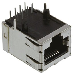 400 pcs - TE Connectivity 5406298 Series Female RJ45 Connector, Through Hole, Cat3